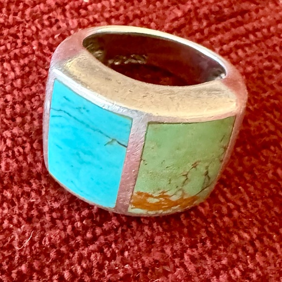 Turquoise ring, size 7. - Picture 1 of 7